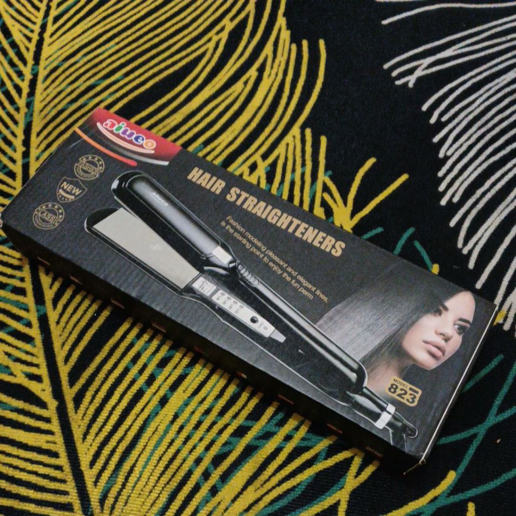 Catokan Rambut AIUEO Diamond Infuse 823 Original Fast Heating