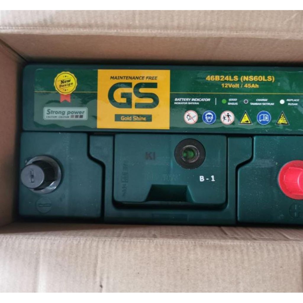 aki Gold Shine NS60LS