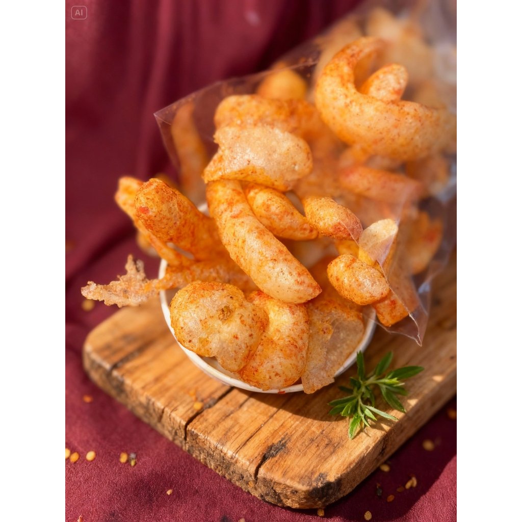 KERUPUK KULIT / KERUPUK KULIT RAMBAK / KERUPUK KULIT PEDAS / KERUPUK KULIT ASLI GARUT ? KHAS NYEUHAH