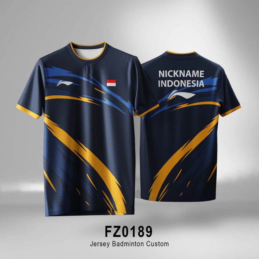 KAOS JERSEY BADMINTON CUSTOM