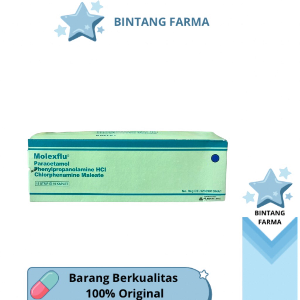 Molexflu tablet perbox