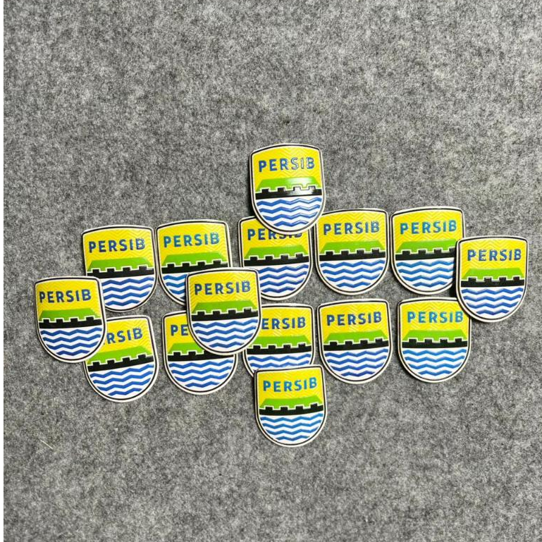 Patch Logo Persib 3D Glow in the Dark - Sablon Setrika / Iron On untuk Jersey & Kaos