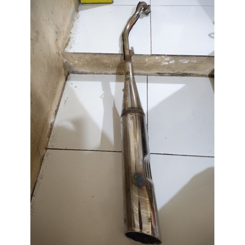 knalpot kenalpot bobokan Honda karisma Supra original bekas