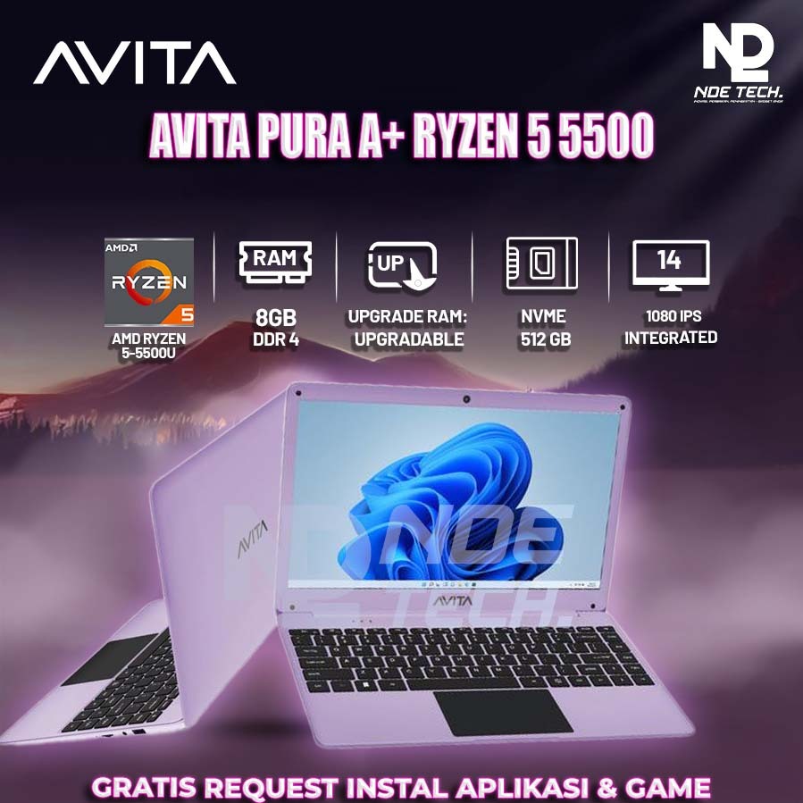 AVITA PURA A+ RYZEN 5 5500