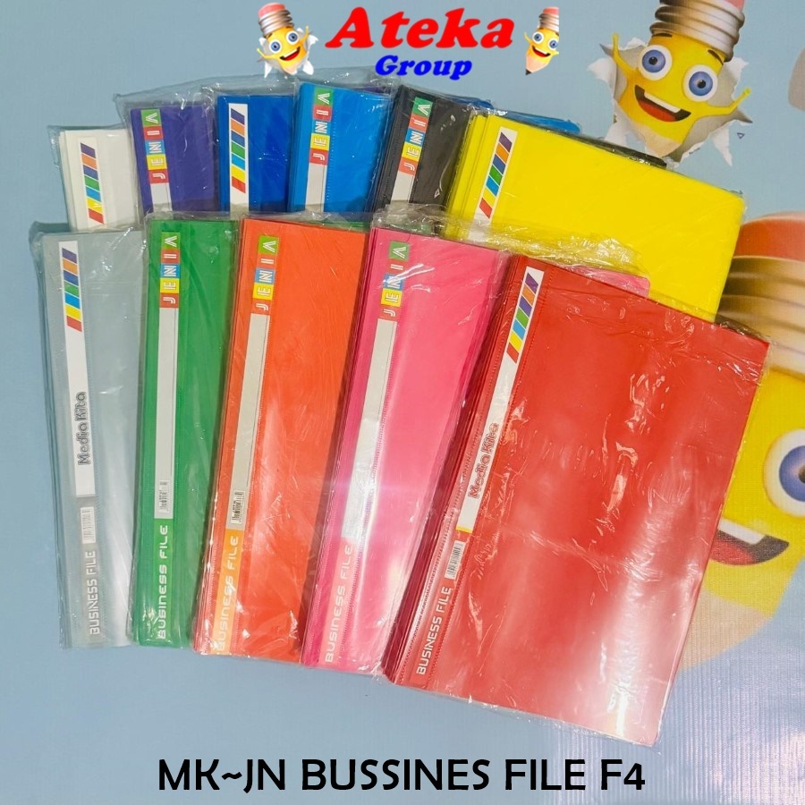 [BKS/12PCS] MK BUSINESS FILE FOLIO MAP ACCO LUBANG