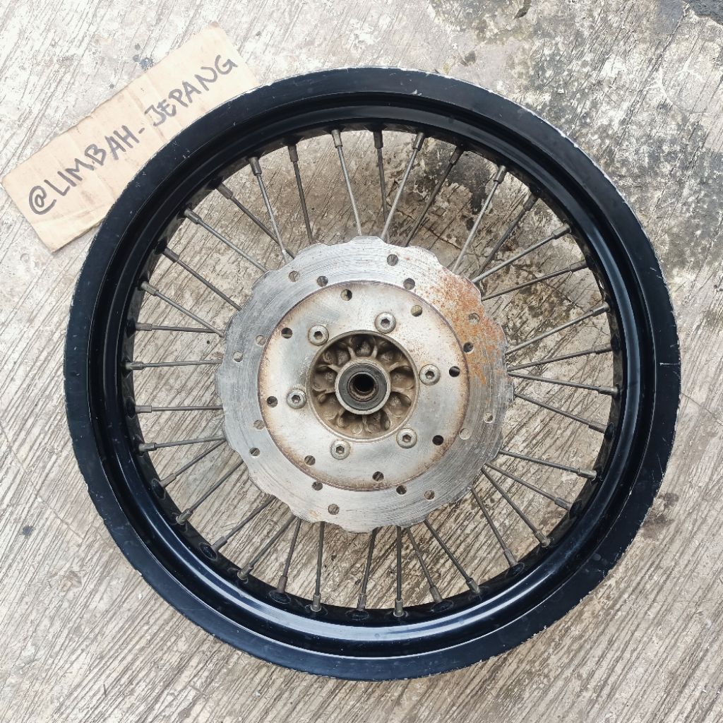 Velg R17 Takasago Excel Asia Belakang Kawasaki Klx 150 Set Tromol Original Second