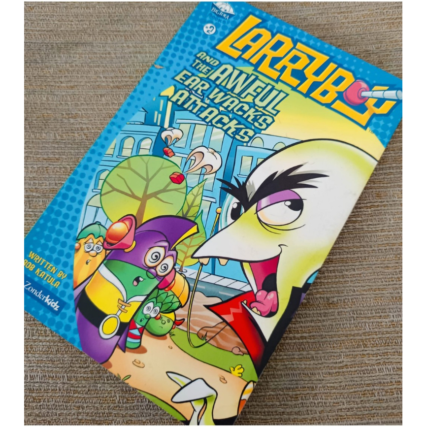 LarryBoy and the Awful Ear Wacks Attacks #2 Buku Cerita Anak Preloved
