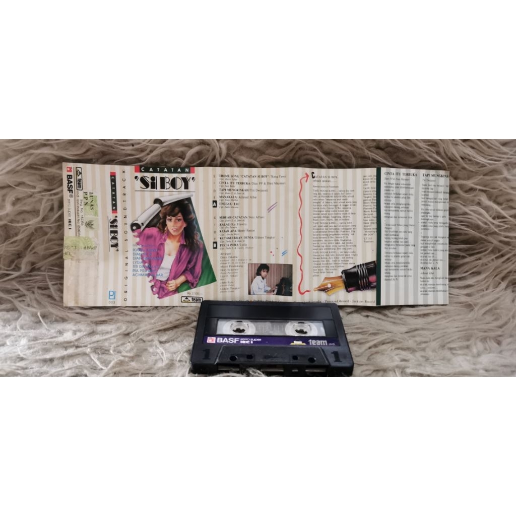 catatan si boy kaset pita