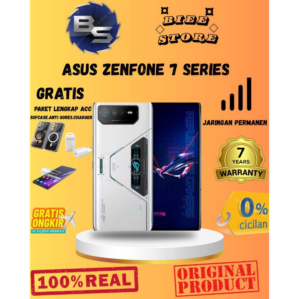 asus rog phone 7 5g 8/256gb resmi indonesia mulus no minus spec gahar