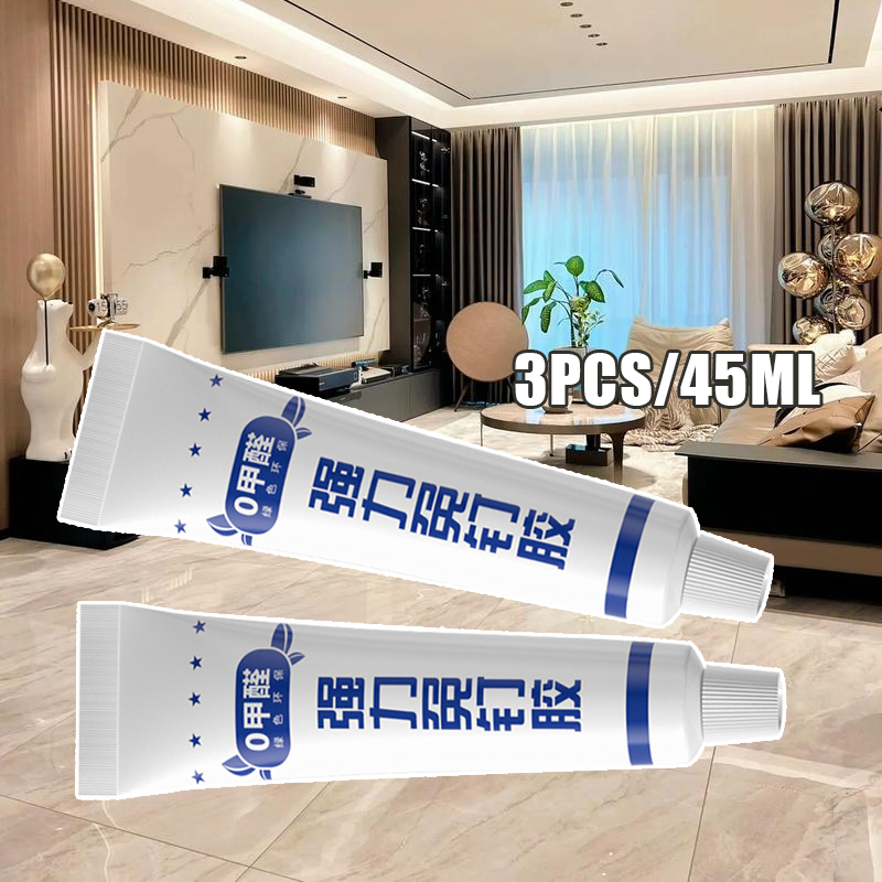 Rumah 45ml Lem Dinding Cepat Kering Dan Kuat Lem Pengganti Sekrup Yang Tahan Air Dan Anti Jamur Lem 