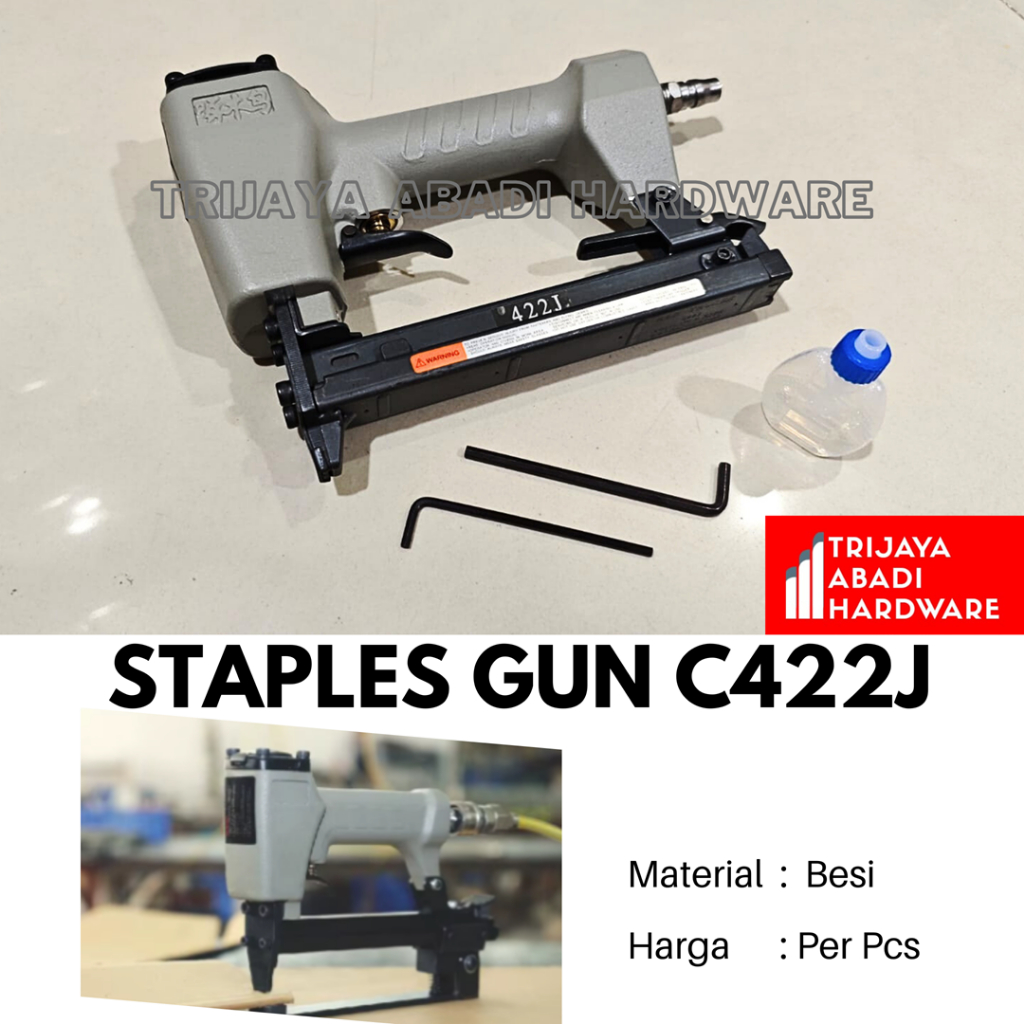 Staples Gun C422J U Staples Stapler Angin Mesin 422J