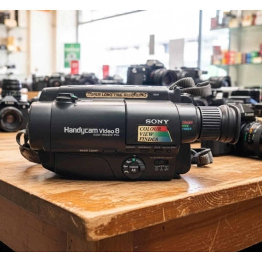 untuk koleksi pajangan handycam  camcoder Sony jadul original