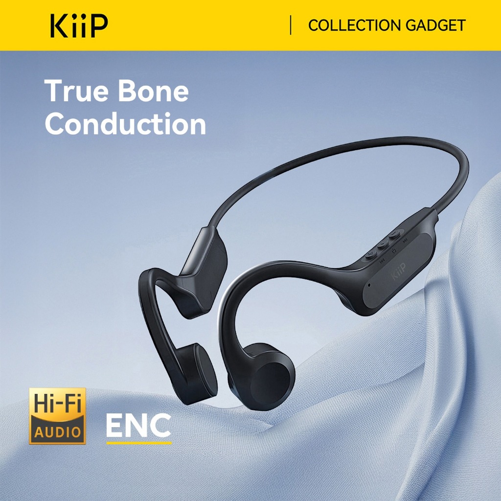 KiiP Wireless DTS10 Wireless Headphone Bone Conduction Bluetooth Earphone