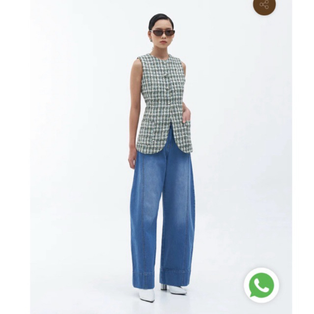 DUMA MATCHIA TOP GREEN MULTI L BNWT