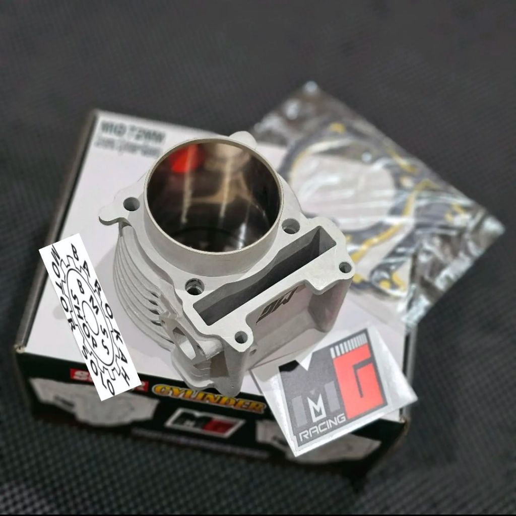 Cylinder Blok Mg Racing Yamaha Mio 72 Mm Ceramic Only