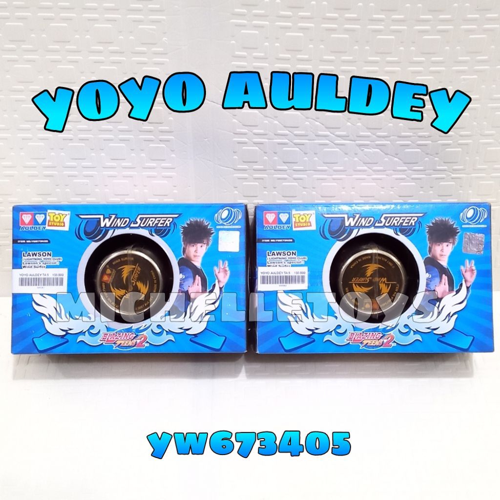 Mainan Anak Yoyo Auldey Wind Surfer Blazing Teenz