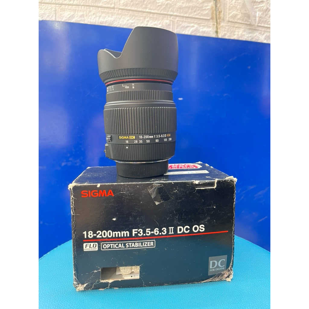 LENSA SIGMA 18-200mm for nikon