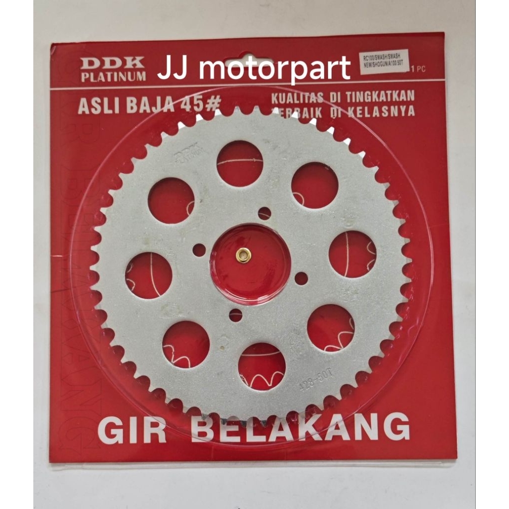 Gir Gear Belakang RC Shogun Smash 50T DDK Platinum