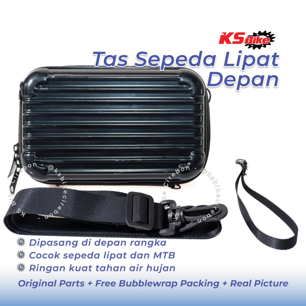 Tas Front Block Sepeda Lipat Tas Mini Koper Depan Universal untuk Semua Jenis Frontblock – Toko Sepe