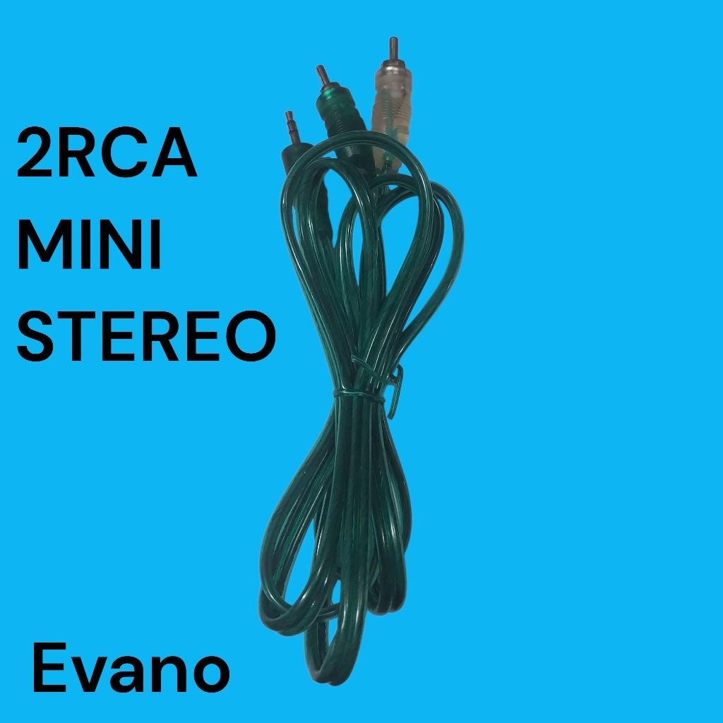 KABEL RCA 2 IN 1 MINI STEREO KUALITAS BAGUS