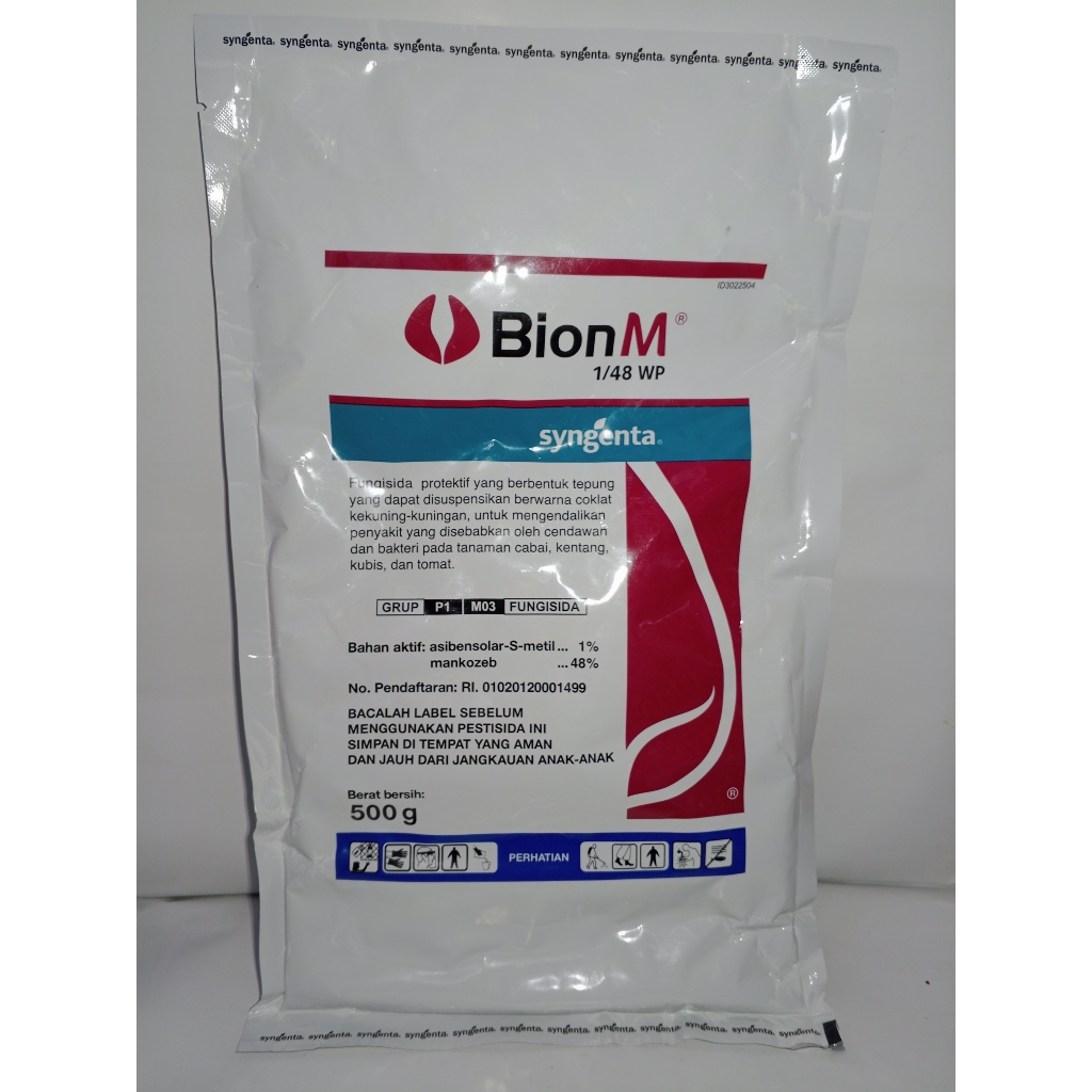 fungisida BION M kemasan 500gr dari SYNGENTA