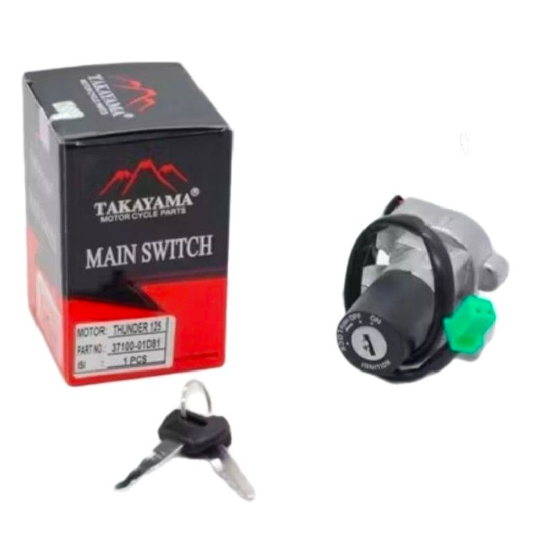 KUNCI KONTAK ONLY THUNDER 125 ASLI BARU TAKAYAMA
