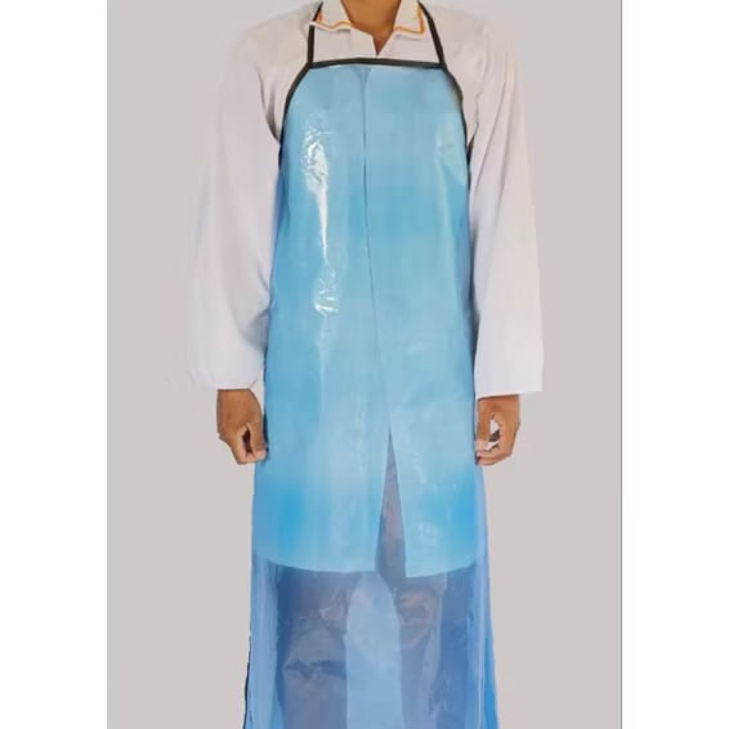Apron Celemek Plastik Anti Air panjang S-XL