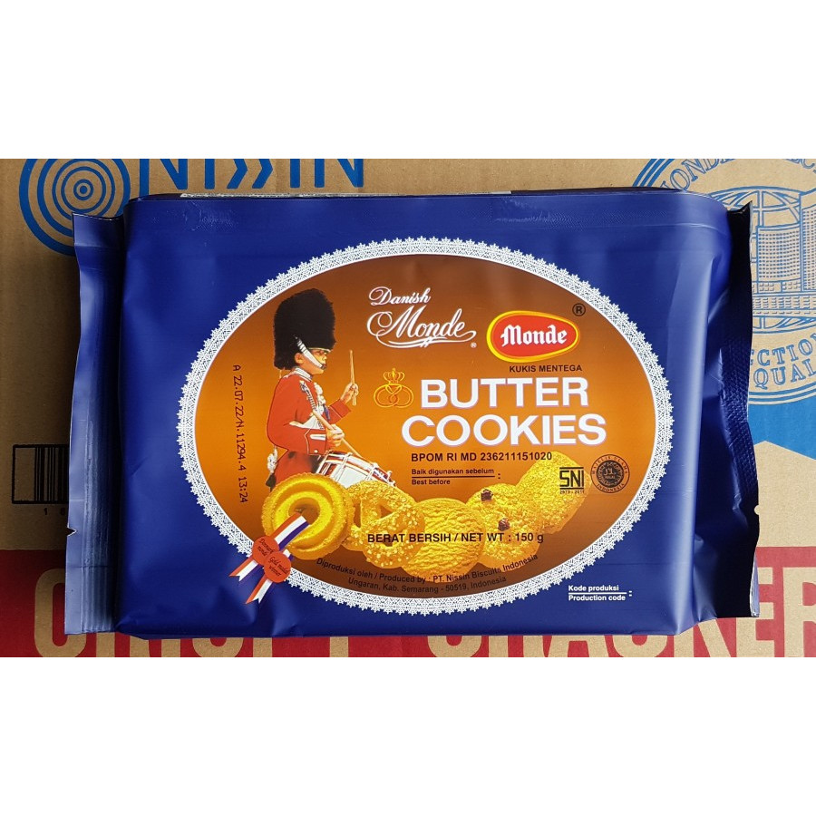 Monde Butter Cookies / Monde / Butter Cookies 150 Gr