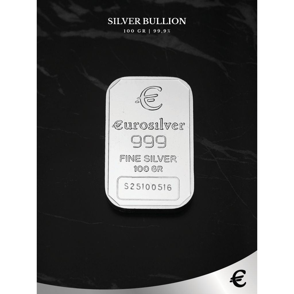 Eurosilver 999 Fine Silver 100gr