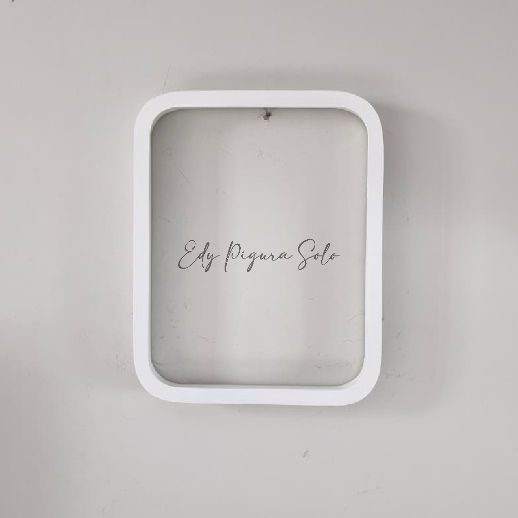 frame kayu 3D lengkung 40x50, 40x60 frame bahan mahar (BACA DESKRIPSI)