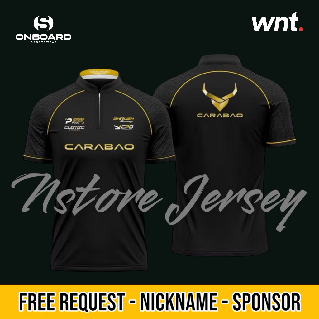 JERSEY BILLIARD CARABAO TERBARU FREE CUSTOM DESAIN