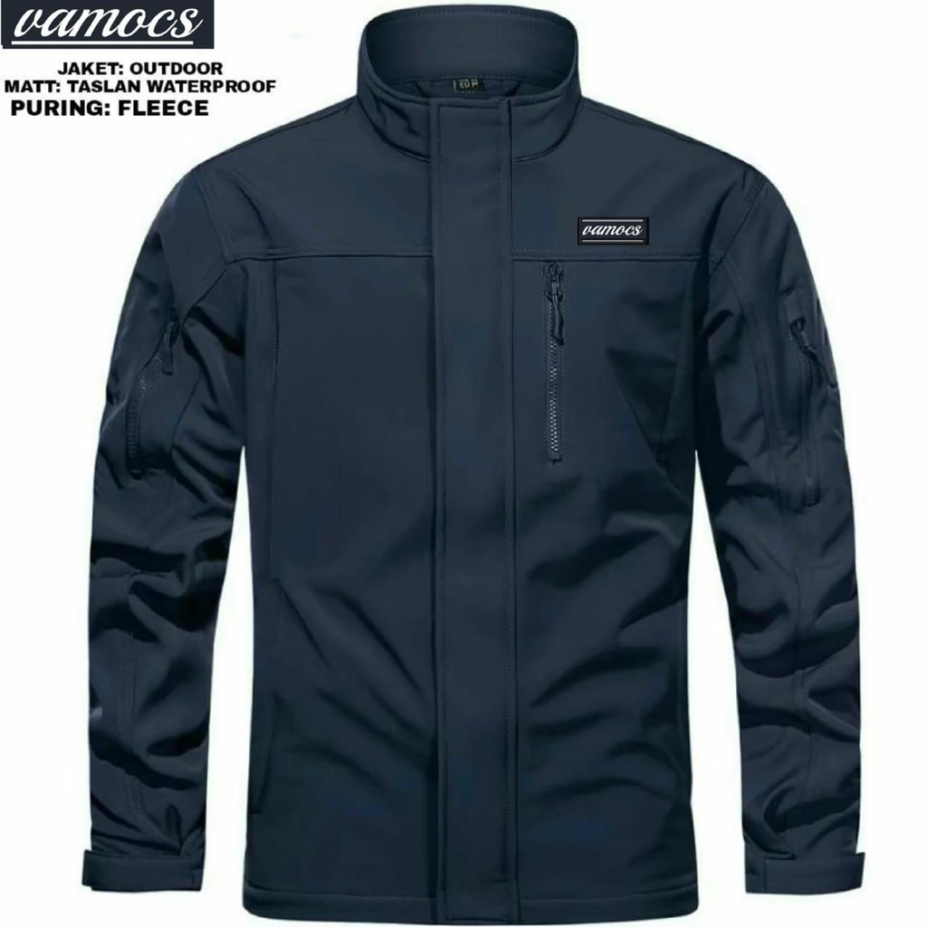 Jaket Outddor pria Jaket Waterproof Tebal Jaket Motor Keren