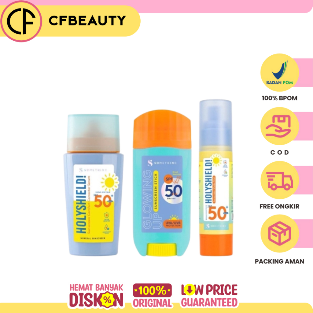 SOMETHINC Sunscreen Series - Sunscreen Spray, Sunscreen Gel, Sunscreen Powder