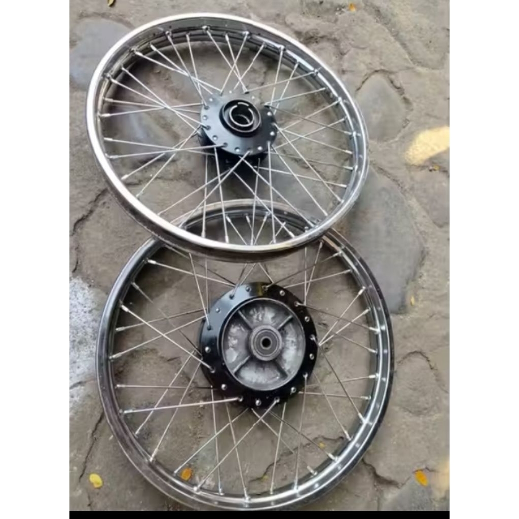 Velg jari-jari depan belakang motor Yamaha Jupiter Vega new Vega ZR siap pakai ORI lepasan motor