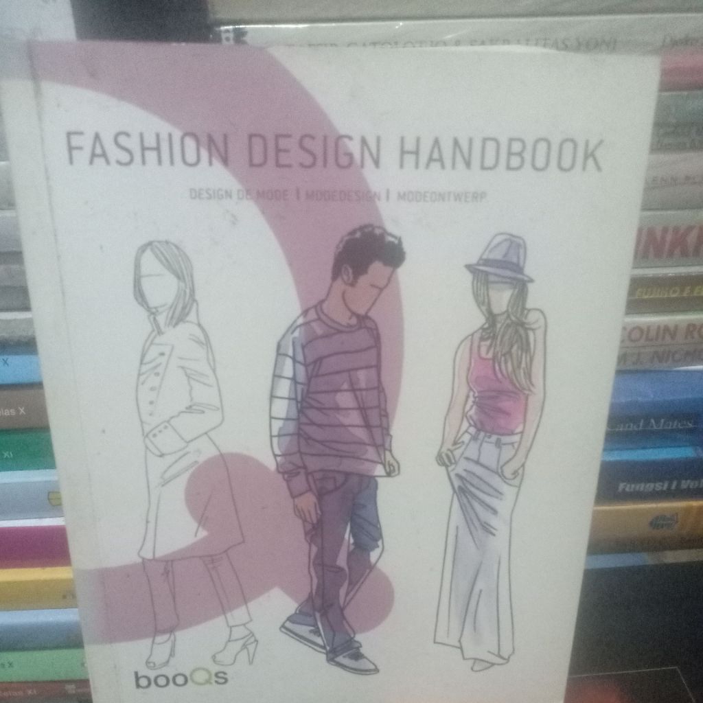 BUKU BEKAS FASHION DESIGN HANDBOOK