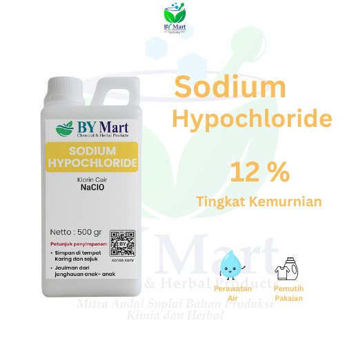 BY KIMIA & HERBAL - Sodium Hypocloride / Klorin Cair 12% / Clorin Cair / NaOCl / Pemutih Pakaian / C