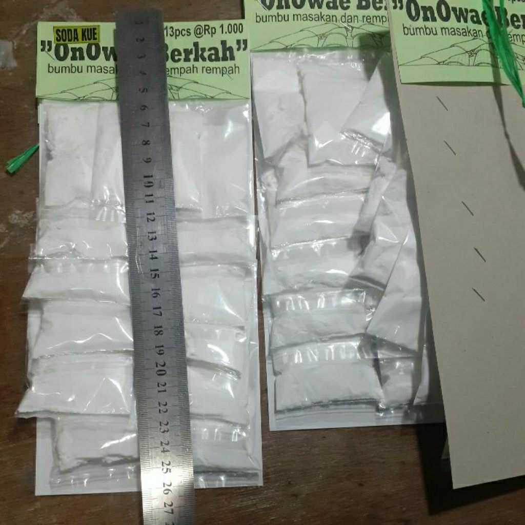Soda Kue (Baking Soda) rentengan isi 13sachet
