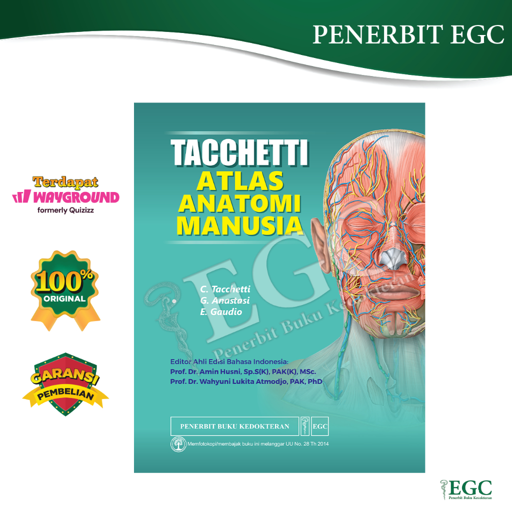 EGC TACCHETTI Atlas Anatomi Manusia