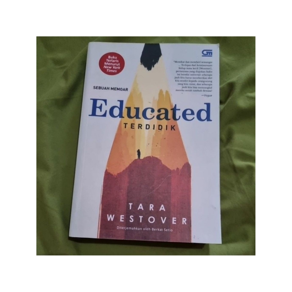 preloved buku Educated