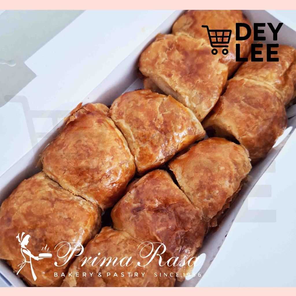 PRIMARASA Pisang Bolen KEJU per 1 box isi 10 pcs Fresh Oleh-Oleh Bandung