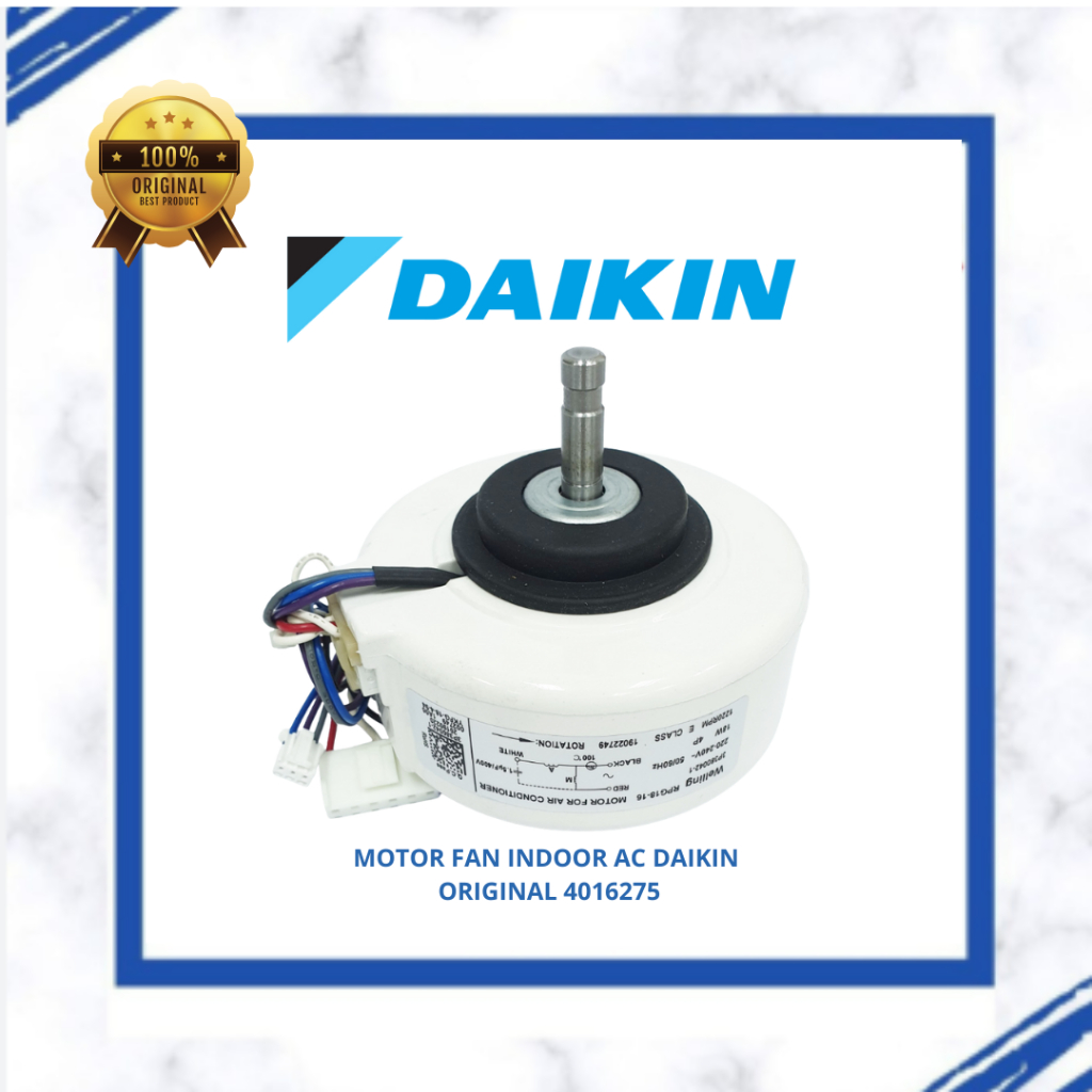 MOTOR FAN INDOOR AC DAIKIN FTM25JV14 ORIGINAL 4016275