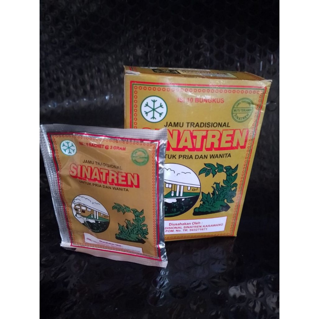 Jamu Tradisional Herbal Sinatren Kemasan Terbaru 1 Box Isi 10 Pcs Ori Herbal Store