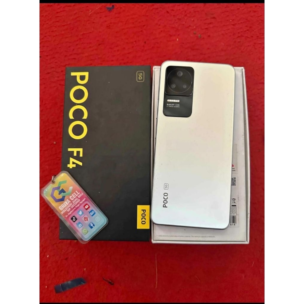 Poco F4 asli segel bekas Dan likenew