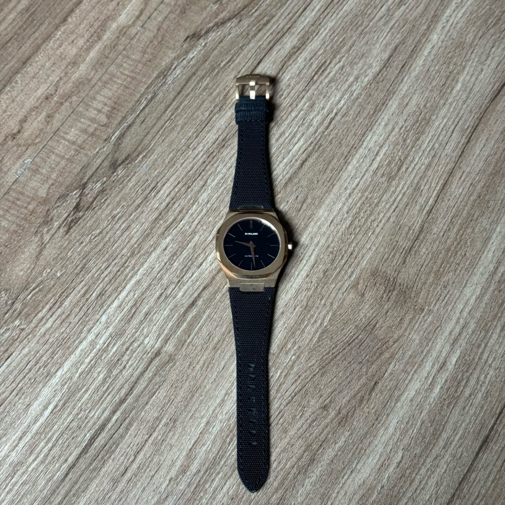 D1 Milano Watch Black