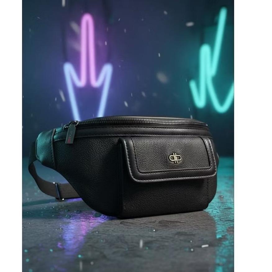 ( NEW ) PEDRO Waist Bag Pria / Tas Selempang Laki-laki