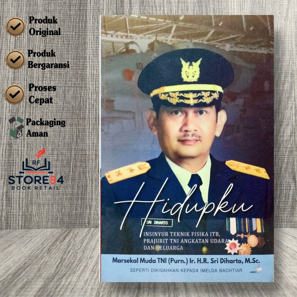 Buku Hidupku Insinyur Teknik Fisika ITB, Prajurit TNI Angkatan Udara, dan Keluarga Marsekal Muda TNI