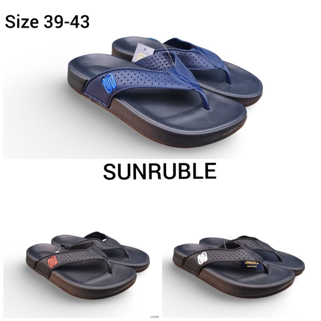 Sandal Jepit Pria Empuk Tidak Licin Distro Lebel