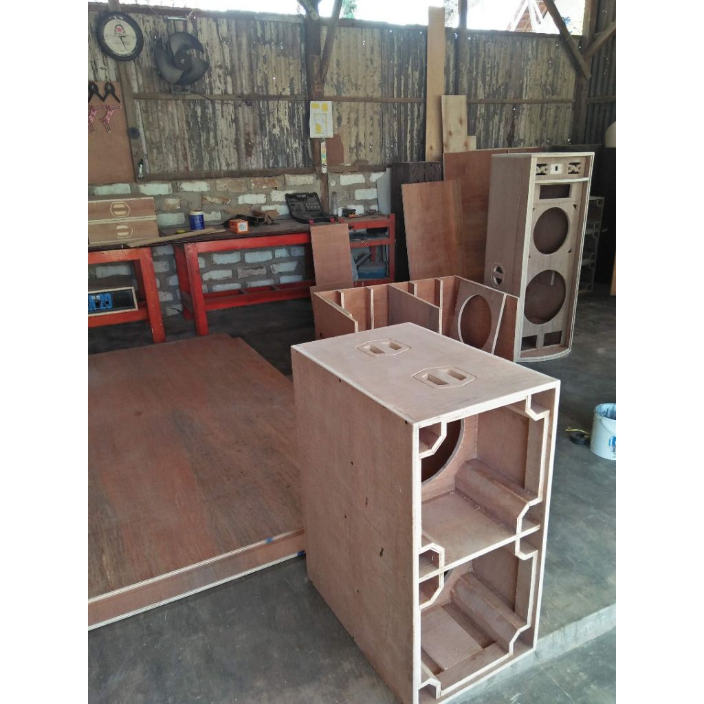 box planar 12 inch dobel triplek 15mm semi meranti