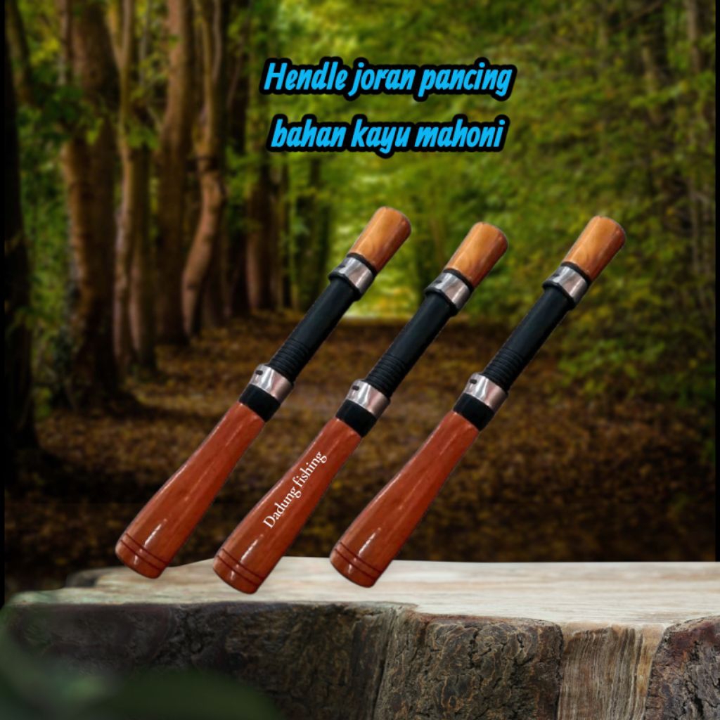 Gagang joran  wader panjang 25cm