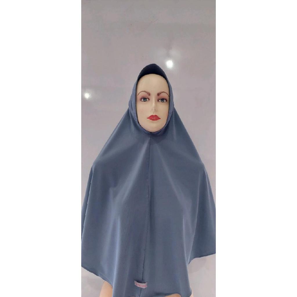Hijab Sporty Bergo Ukuran M Jilbab Instan  Menutup Dada